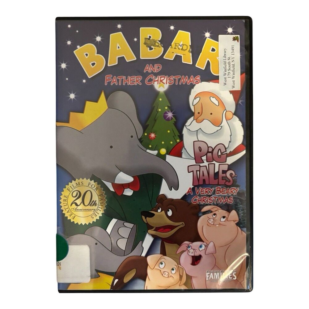 Babar and Father Christmas & Pig Tales A Very Beary Christmas DVD Double Feature